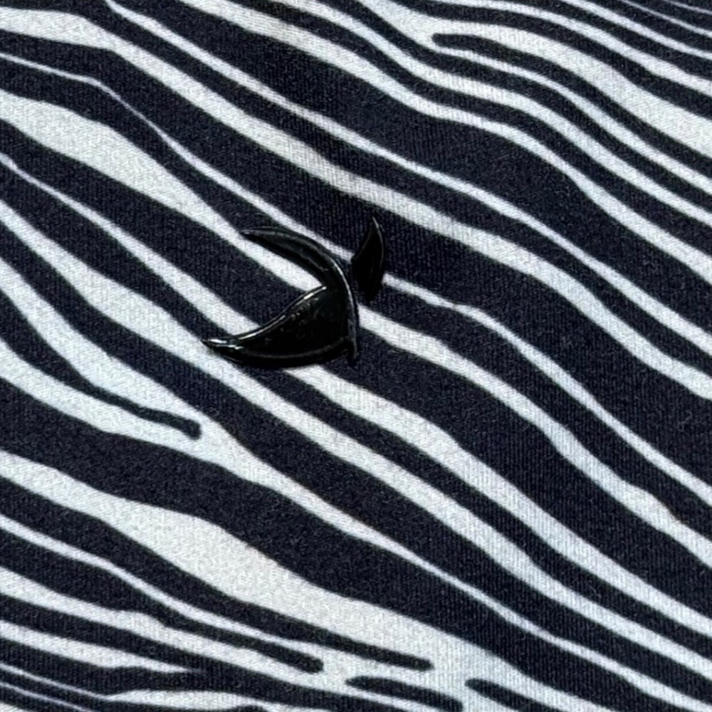 Glyder Womens High Rise Optical Swirl Print Leggings Black White Size S Active - Picture 4 of 6